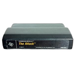 Texas Instruments THE ATTACK Game Command Module 1980 Cartridge TI-99/4A PHM3031